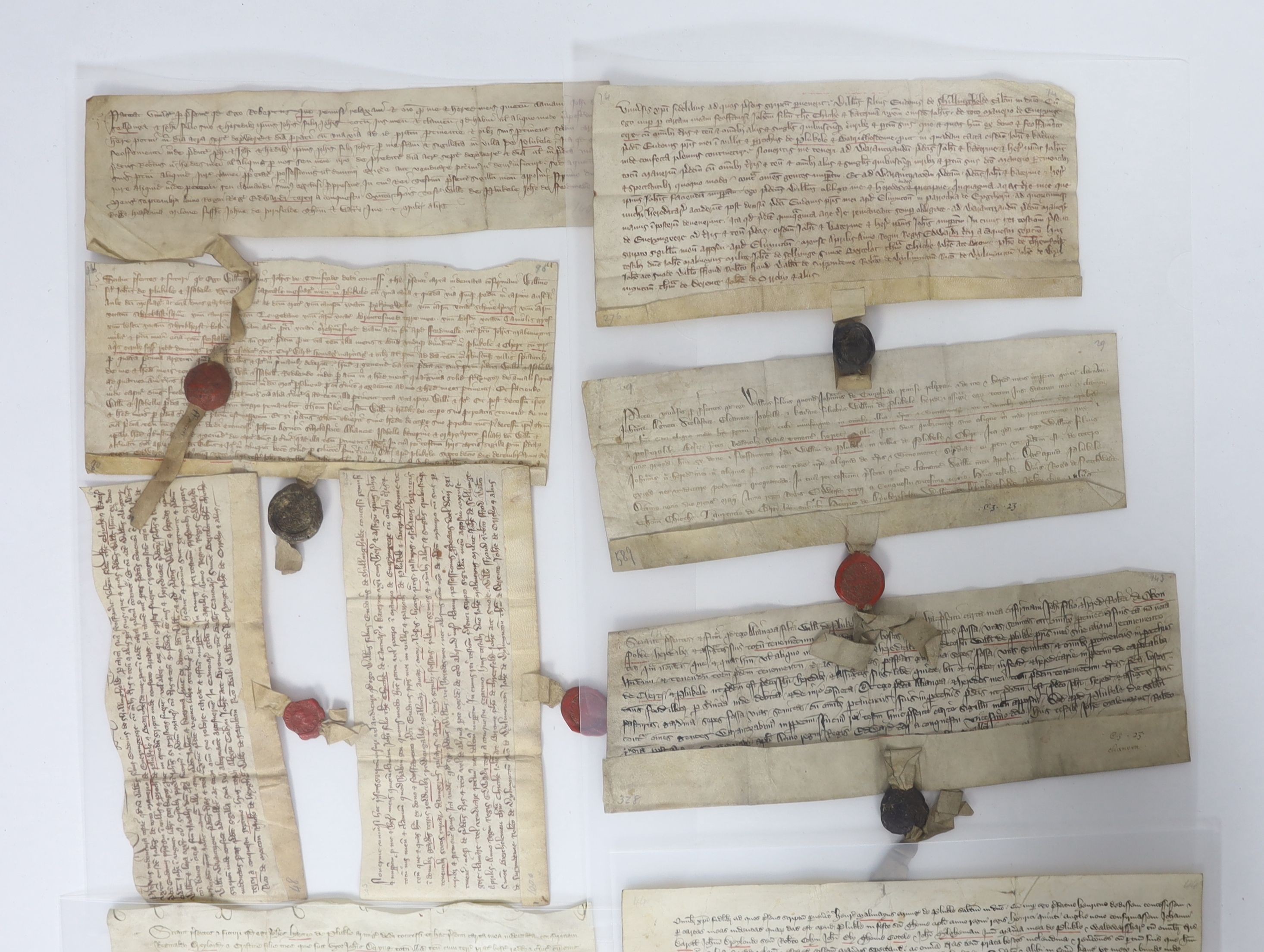 A Collection of deeds and documents relating chiefly to Kent, 1264-1654, from the collection of Thomas Godfrey Godfrey-Faussett (1829-1877)